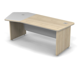 Стол письменный левый 227,1x109,6x76,2